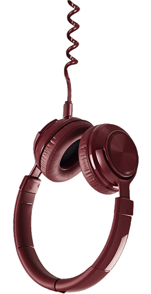 音楽を象徴するヘッドフォンのイラスト